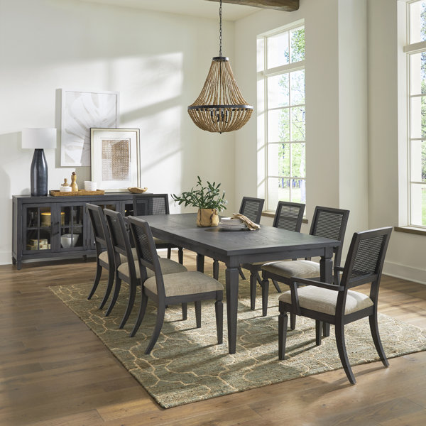 Alfano 9 piece extendable best sale dining set